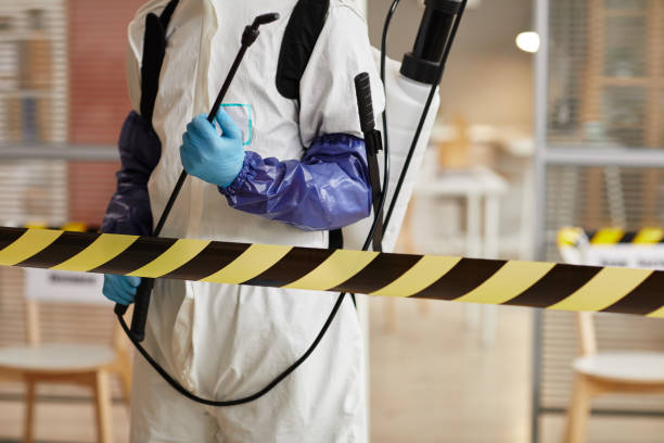 Professional Biohazard technician working in Marion, IA